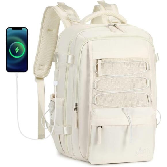 Travel Backpack for Women Men 17 Inch Laptop Backpacks with USB Port Carry on
